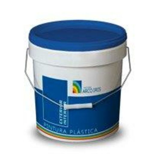 PINTURA BLANCO MATE EXT.II ACRIL.ANTIMOHO BT.AZUL 4Lts ARCO IRIS